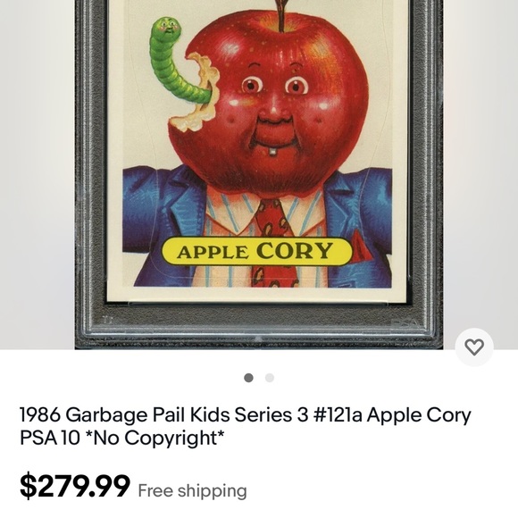 GARBAGE PAIL KIDS 1986. Lot of 7 - Picture 7 of 16